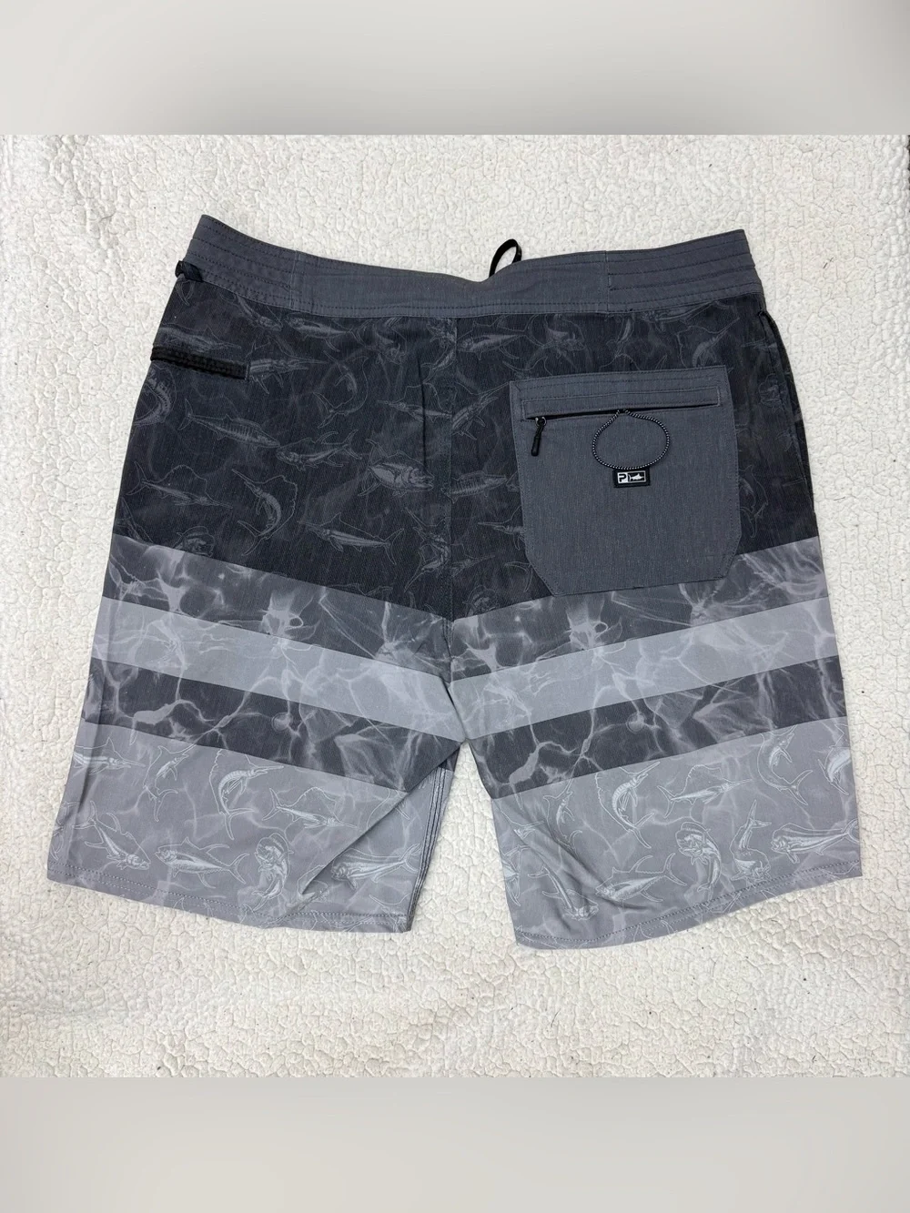 Pelagic Men’s Gray Deep Drop Shorts